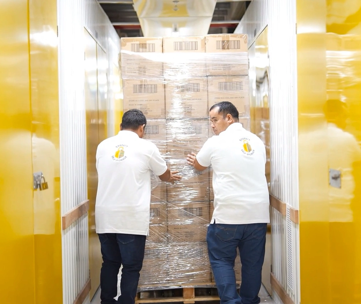 Equipment and tools storage unit at StoreIT Dubai