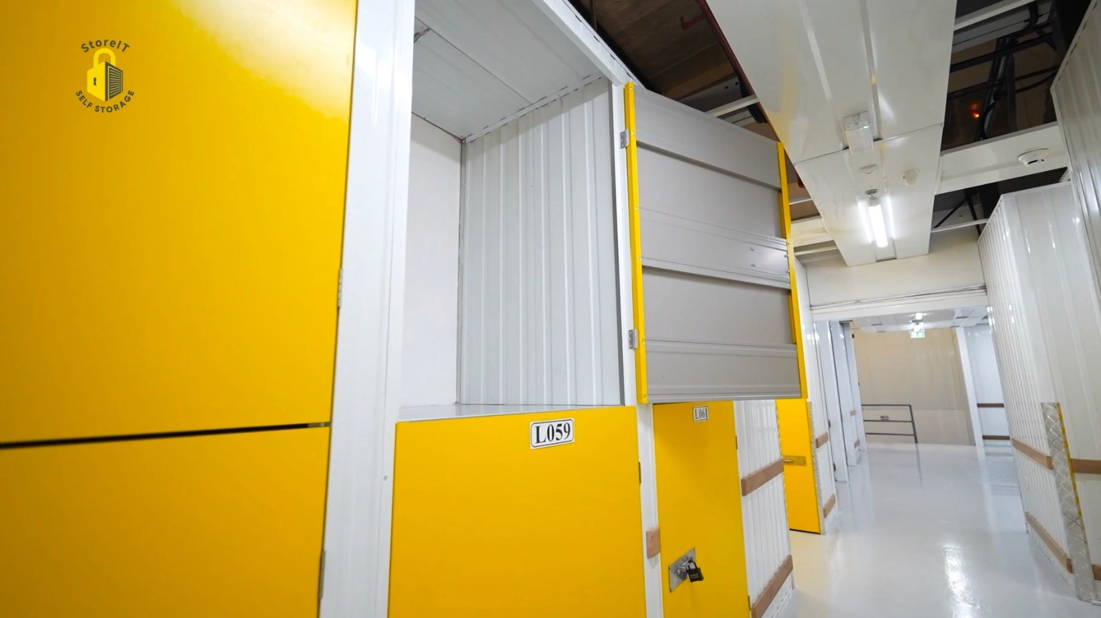 Temporary office move storage unit